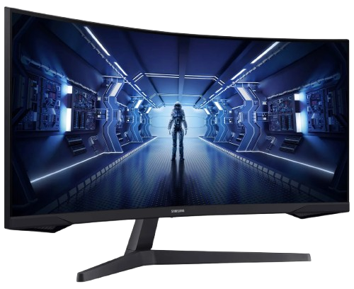 Monitor curvo